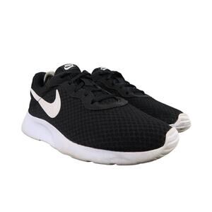 Nike Shoes Womens 9 Athletic Trainers Tanjun Sneakers Black White Casual Active